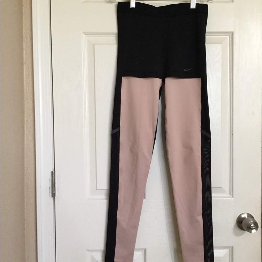 Nike X Pedro Skirted Training Tights Dri Fit Medium pink/ black - Picture 4 of 12